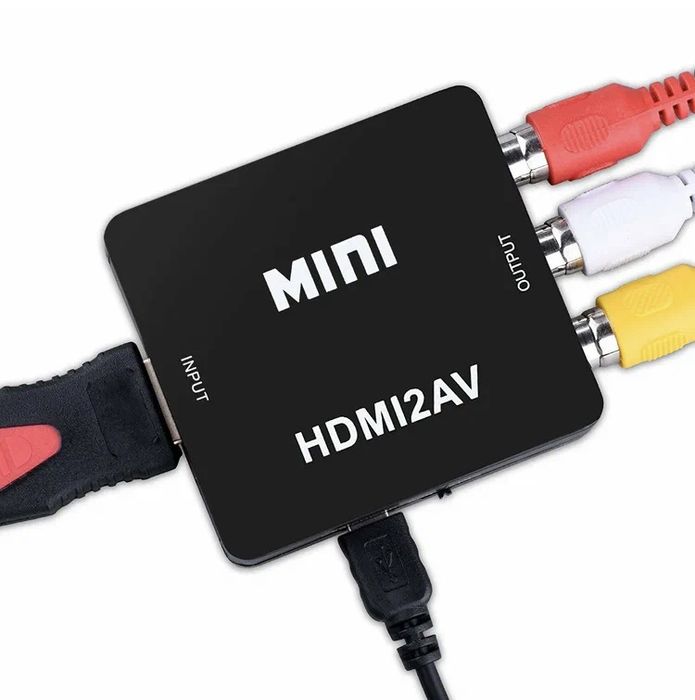 Конвертер адаптер HDM 2AV