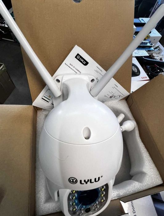 нова 6MP IP камера 16LED LYLU цветно нощно виждане WIFI