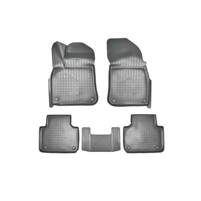Covoare cauciuc stil tavita VW Touareg III 2018-> ERK