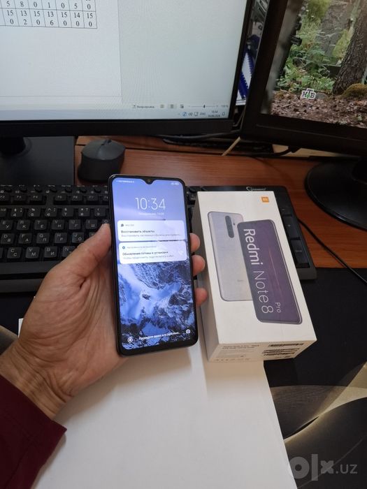 Redmi note 8pro 6/128gb iwlawi zur aybi yuq tozza telefon uyaltirmaydi
