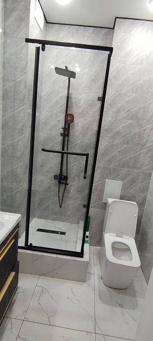 2 бөлмелі жаңа ремонтпен пәтер сатылады,