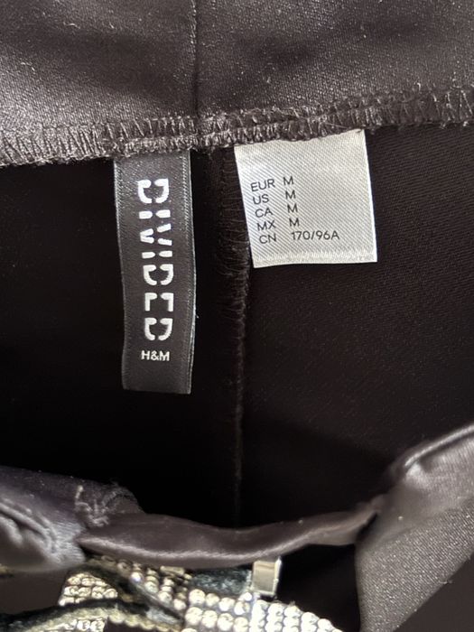 Платье черное H&M