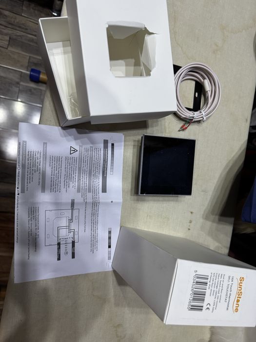 lu: [NOU] Termostat Touch SunStone 16A - Încălzire Pardoseală