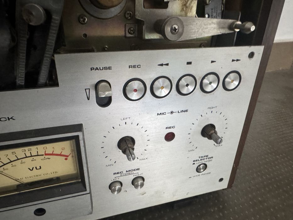 Magnetofon Akai GX-630D — piese/restaurare, capete GX originale
