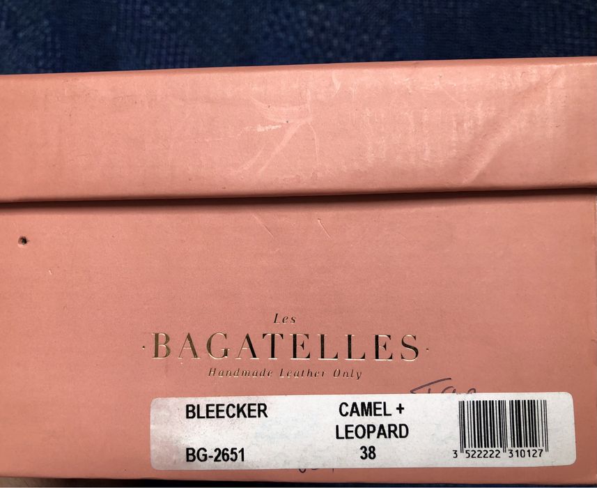 Les Bagatelles Bleecker Sandals дамски сандали от естествена кожа 38