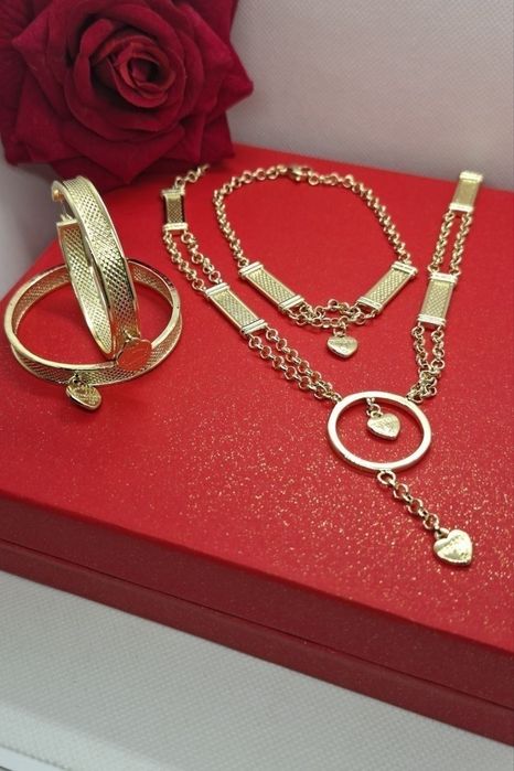 Seturi placate cu aur 14 k