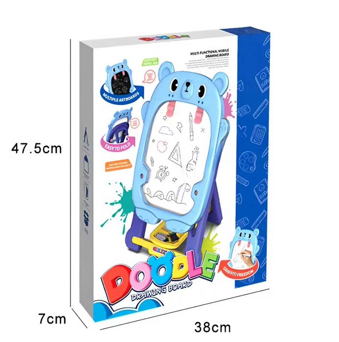 Чудесна двустранна дъска Мече с бяла и черна страна