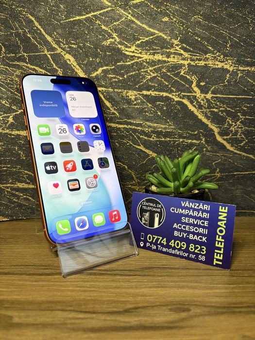 Iphone 17 Pro Max 256Gb Cosmic Orange / Garantie 2 ani Centrul de Telefoane / Rate