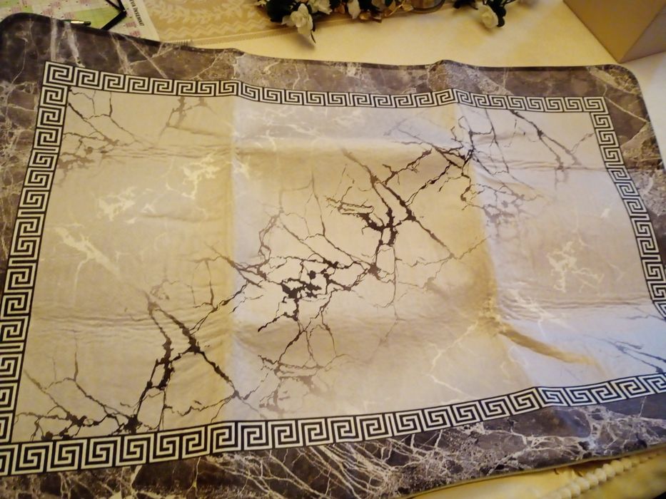 Covor/preș subțire, NOU, 90/60 cm