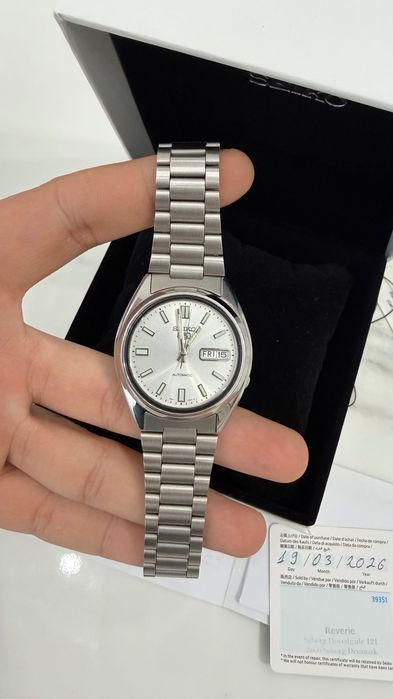 Seiko 5 SNXS73K1 – Като нов (2026)