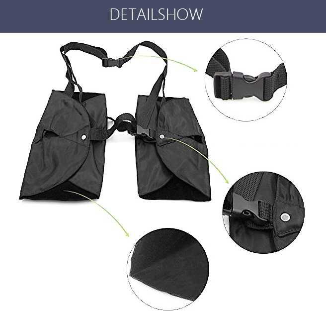 Подставка для ног в самолете. Двойная.