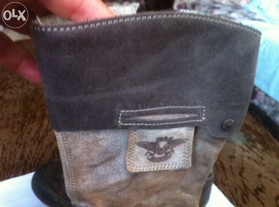 cizme "ikks" nr. 32 (int. 21 cm), piele int/ext, pt. fetite