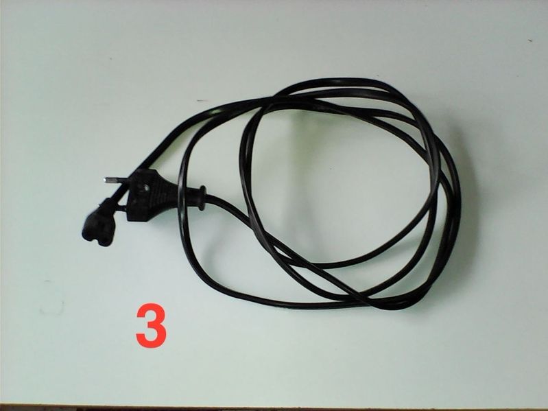 Кабел захранващ 2х0.75