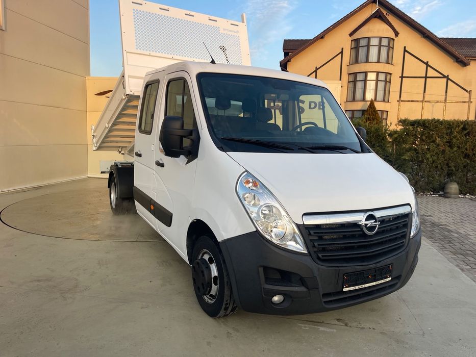 Opel Movano / Master Doka 6LOCURI  PUNTE DUBLA  BASCULABIL Opel Movano Doka 2.3DCI, 145CP,Euro6, Climatronic, Navi, Pilot, Carlig