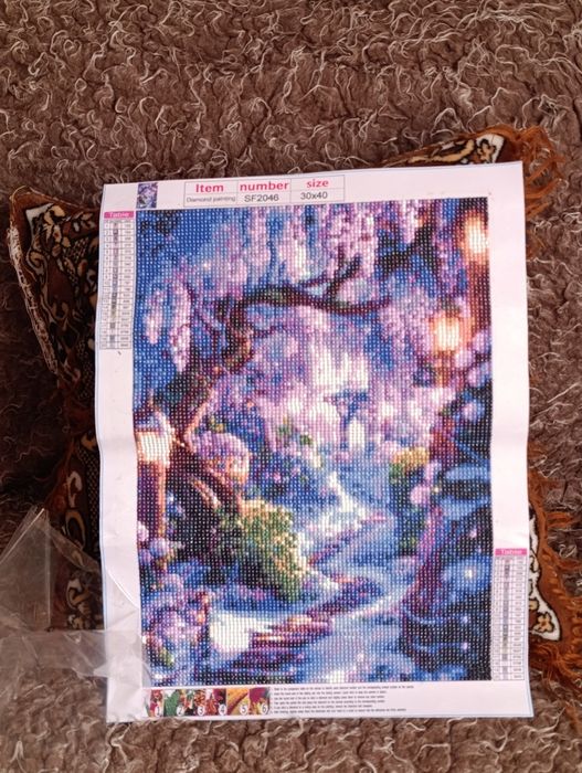 Изработени диамантени гоблени без рамка