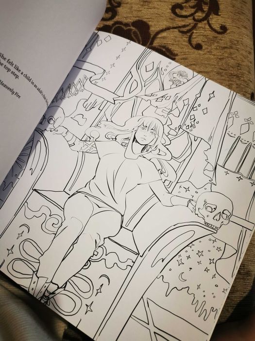 Shadowhunters colouring book книга за оцветяване
