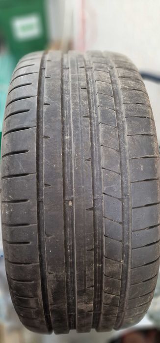 4 anvelope Dunlop vara ,cu jante VW