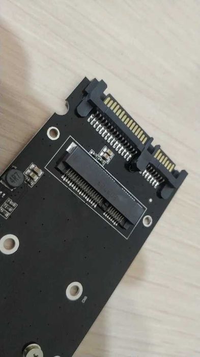 Преходник mSАТА към SATA конвертор адаптер платка SSD