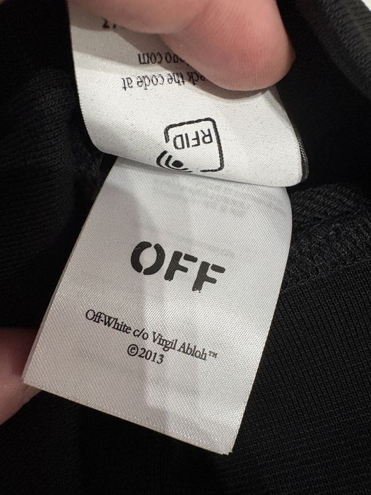 Hanorac Negru Off White