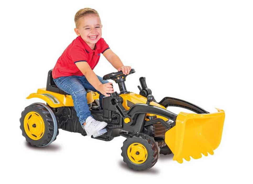 Педальный Экскаватор каталка-125х51х51 см Pilsan-Турция Доставка беспл