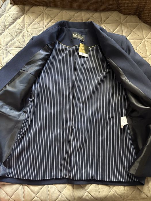 Сако Sasin тъмно синьо размер 40