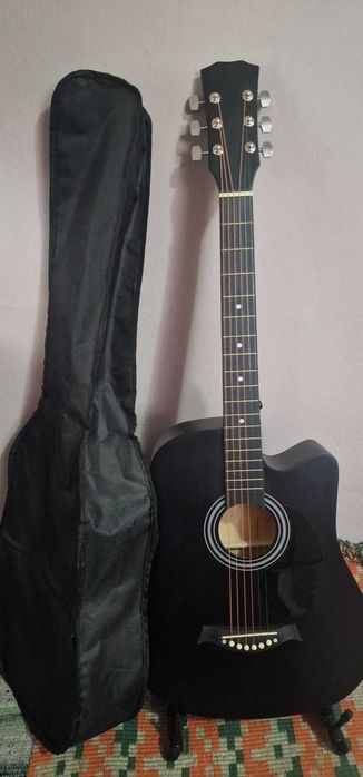 Chitara acoustica, marime 3/4 ,culoare neagra
