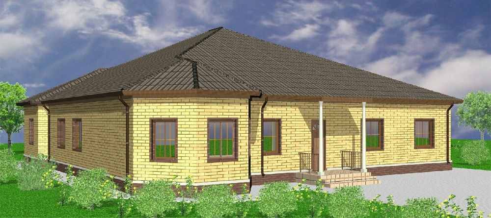 Эскизы жилых домов