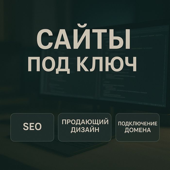 Сайты под ключ на заказ