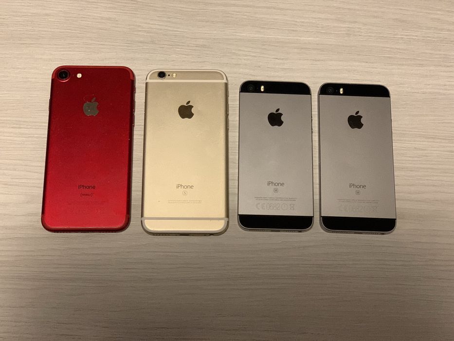 IPhone 5se 6s 7 Red Neverloked