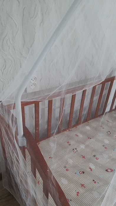 Новая кроватка + коляска