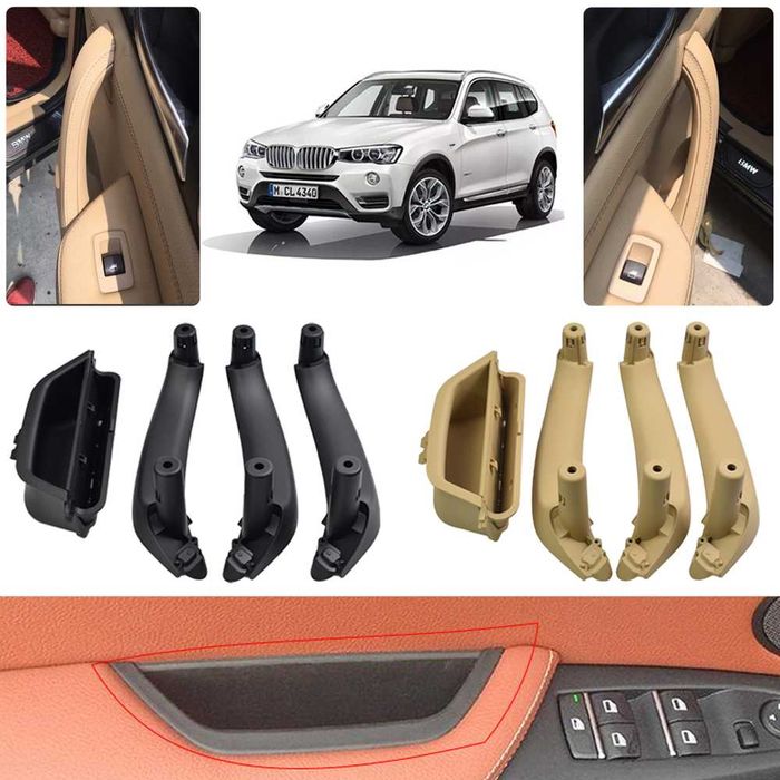 Maner Interior E90 Complet + Capac Capitonaj Usa BMW Seria 3 2004-2012
