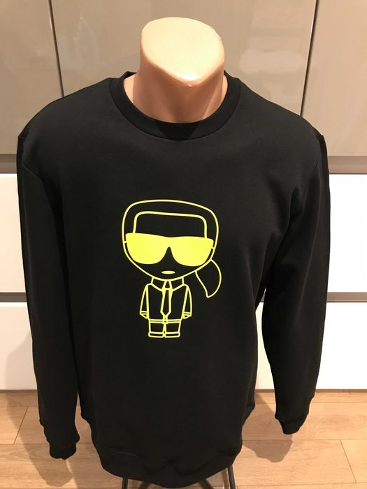 KARL LAGERFELD, оригинална, блуза, черна, размер: XXL