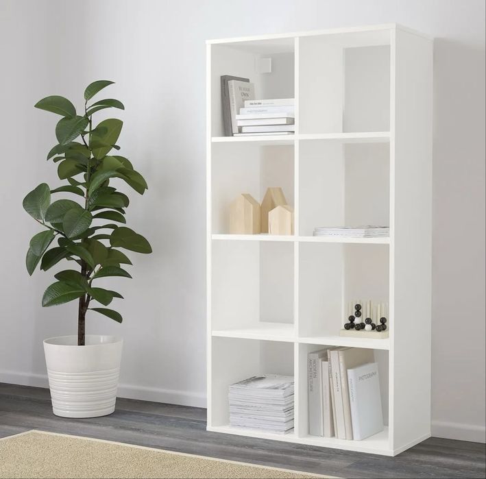 Стеллаж белый икеа