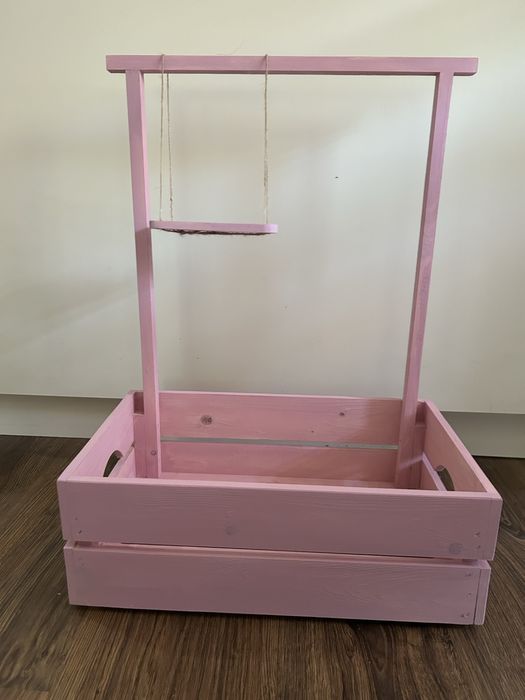 Розово бебешко гардеробче за кръщене, изписване и др