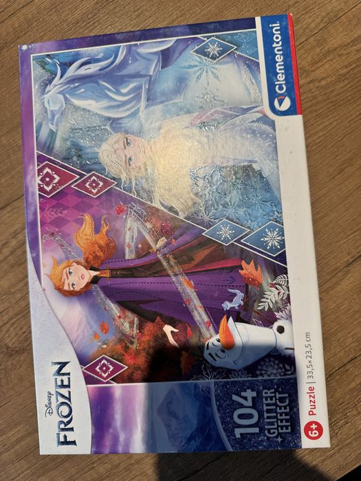 Vand set Frozen memo (48 piese) si puzzle (104 piese)