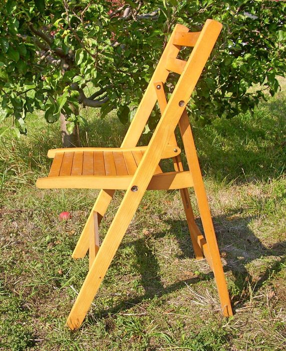 Столове сгъваеми парен бук комплект