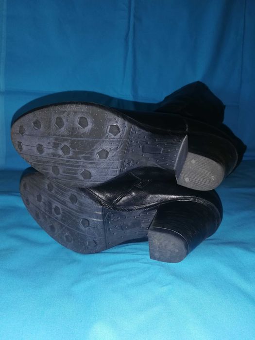 Дамски кожени ботуши, Размер 40