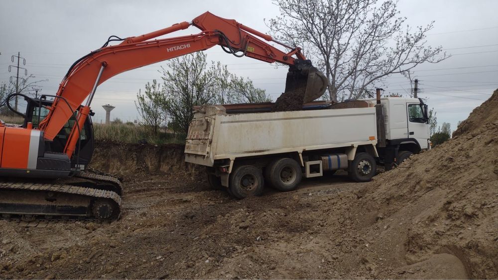 Inchiriez utilaje pentru constructii , terasamente si demolari