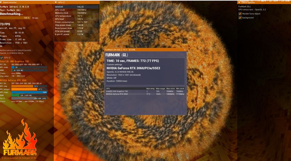 Видеокарта Palit GeForce RTX 3060 8GB
