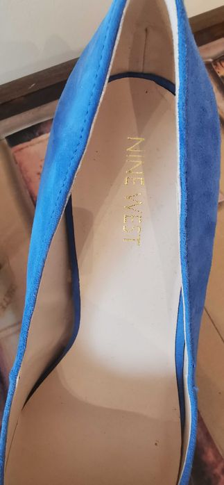 Дамски Класически велурени 'обувки на висок ток,Nine West EU 40 Нови