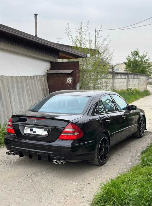 Бампер Пороги Диффузор Спойлер Мерседес w211