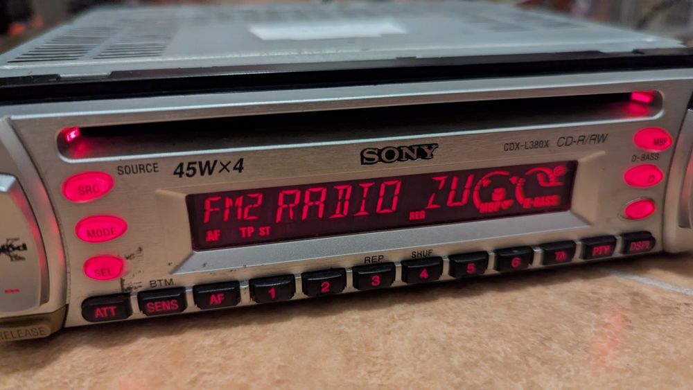 Cd player auto Sony CDX-L380X