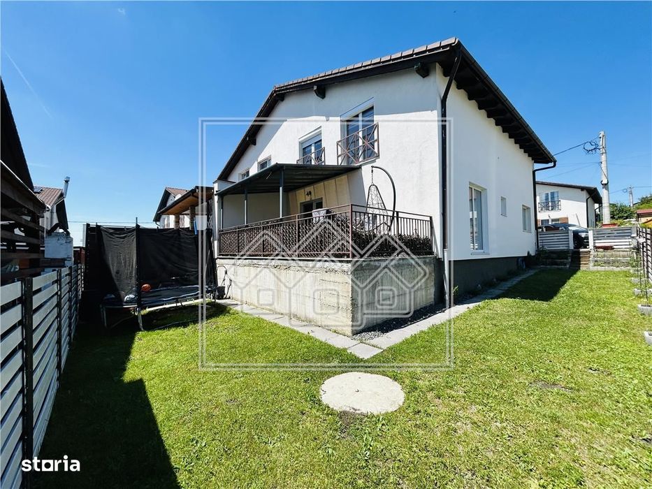 Casa moderna, cu 4 camere, 109 mp utili,  211 mp teren