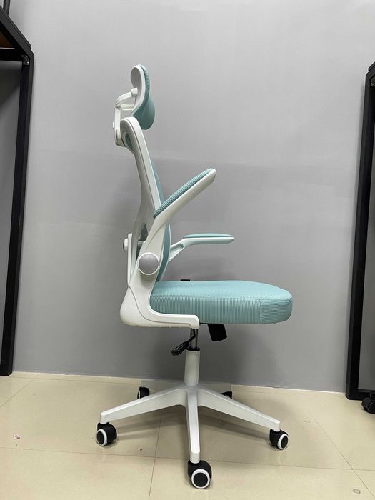 ХИТ ПРОДАЖ! Офисное сетчатое кресло модель 7801 AQUA BLUE