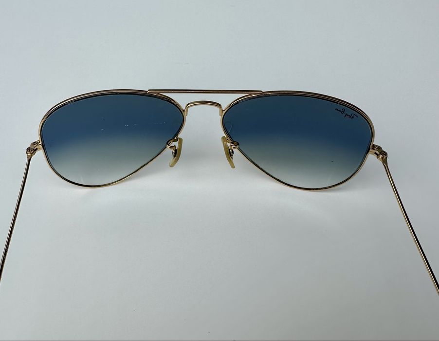 Ray Ban RB3025 Aviator;Made in Italy;сини огледални лещи;размер 58мм