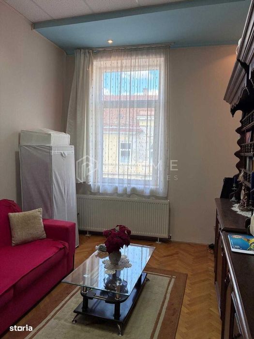 Apartament 3 camere, 80 mp, Ultracentral – Etaj 1, Tavan Înalt (3,9 m)