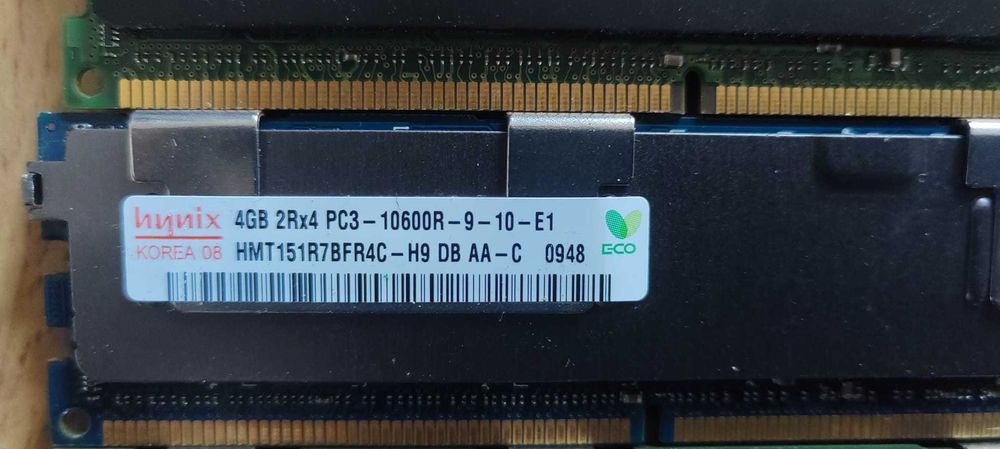 RAM server 4GB DDR3-1333 ECC Registered RDIMM, PC3-10600R