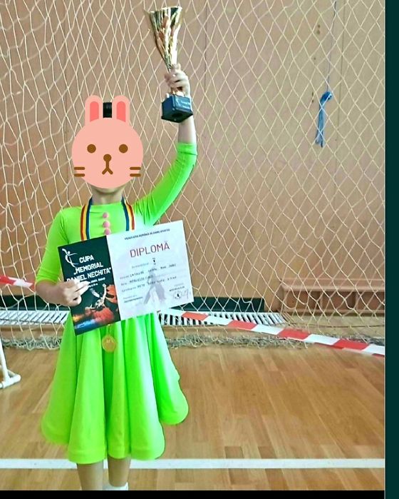 Rochie Dans Sportiv 5-6 ani