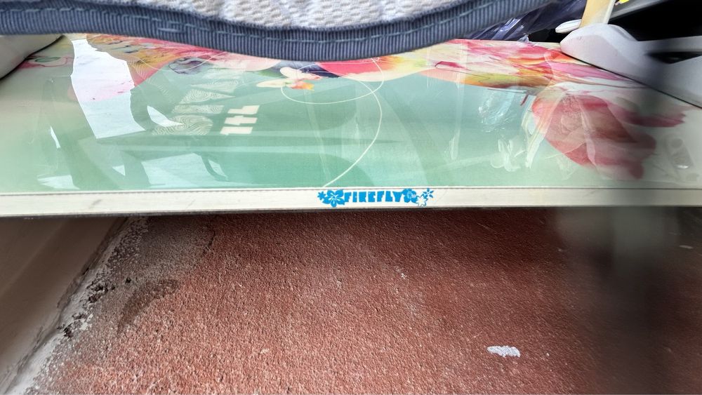 Сноуборд и ботинки