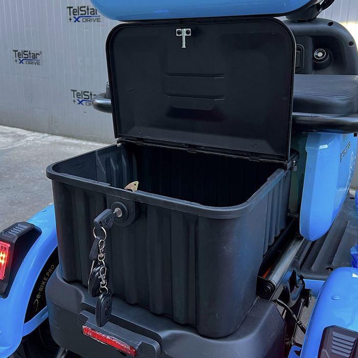 Триместна електрическа триколка Luxor 2 2000W 60V23Ah ново